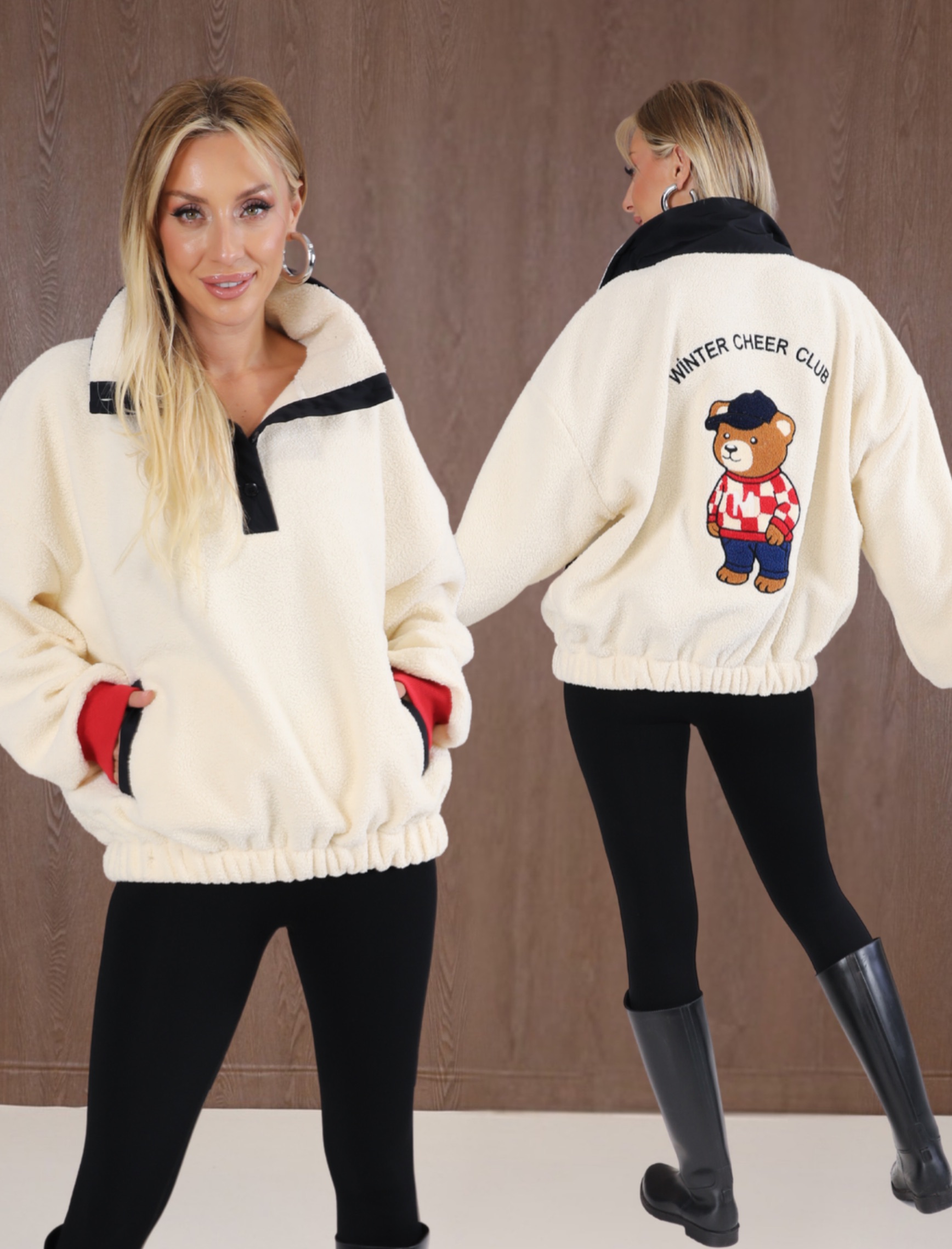 Teddy Peluş Bomber