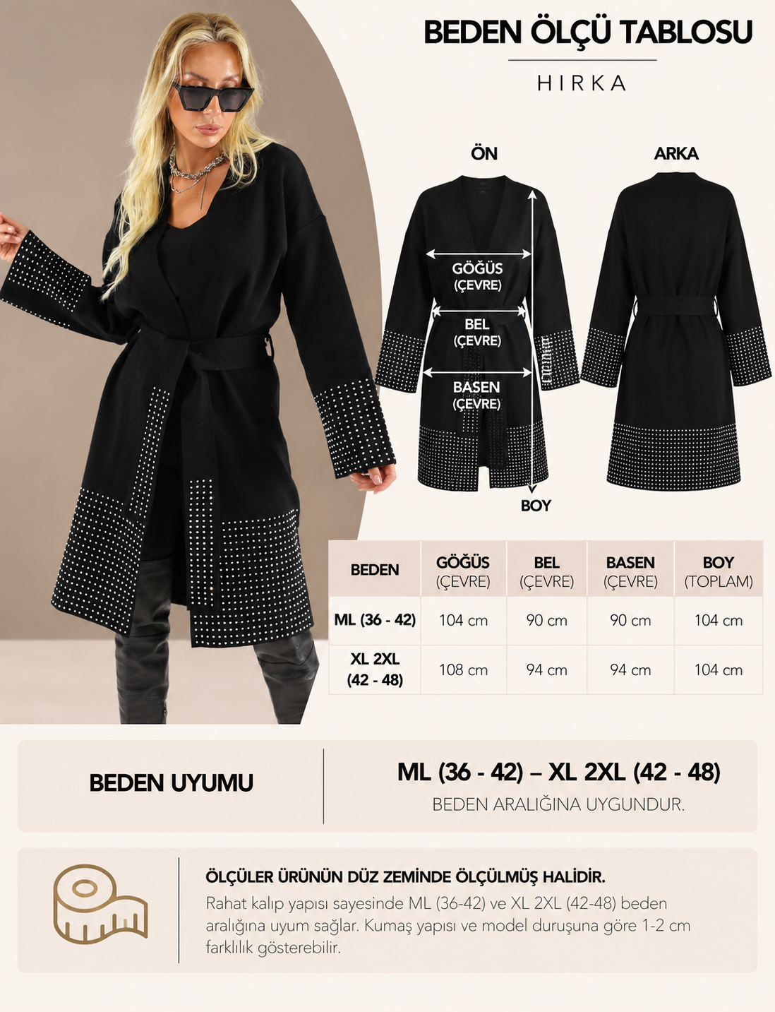 Annie Star Taşlı Hırka - Görsel 6